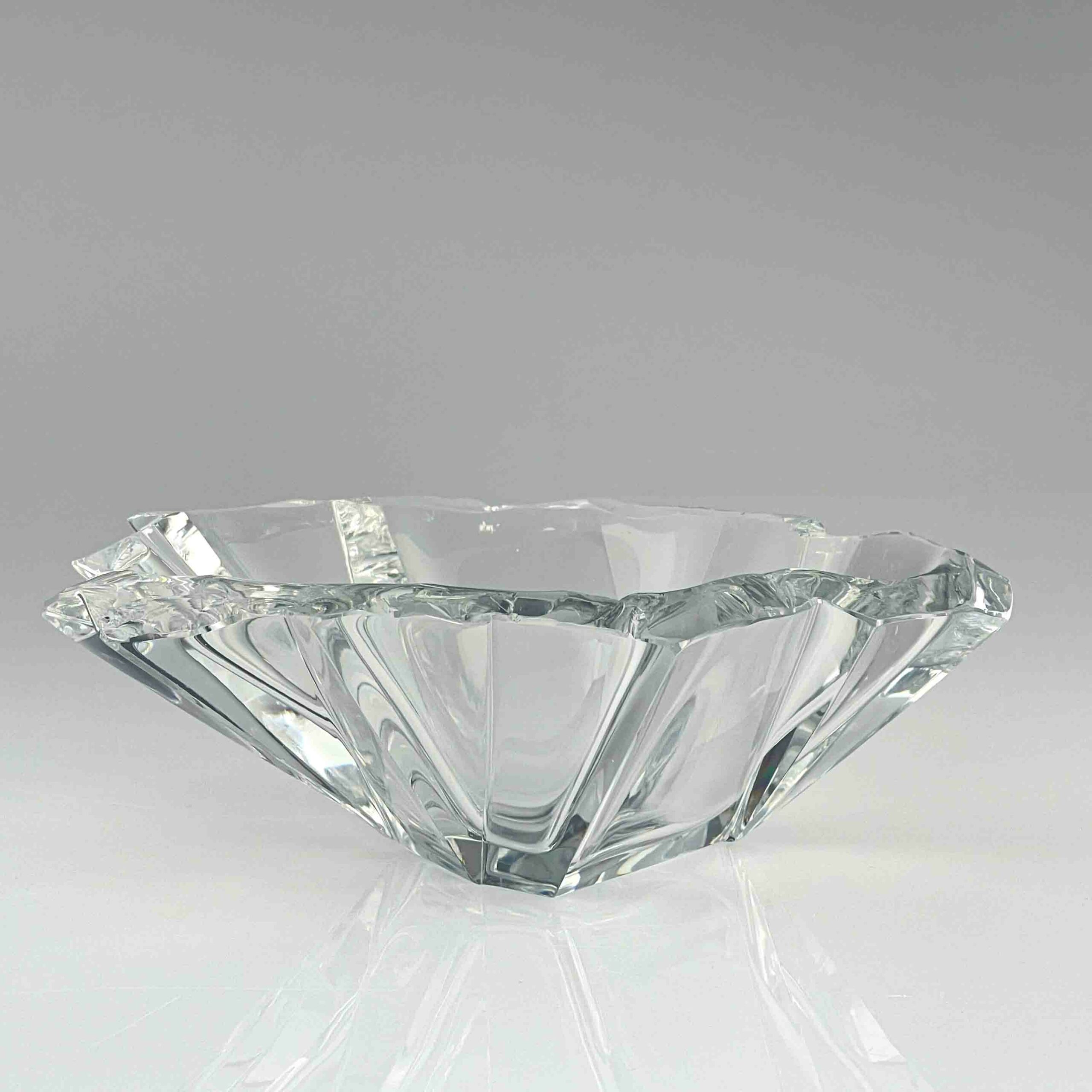 Tapio Wirkkala - Crystal Art-Object "Jaansaro" or "Iceblock", model 3847 - Iittala, Finland circa 1960