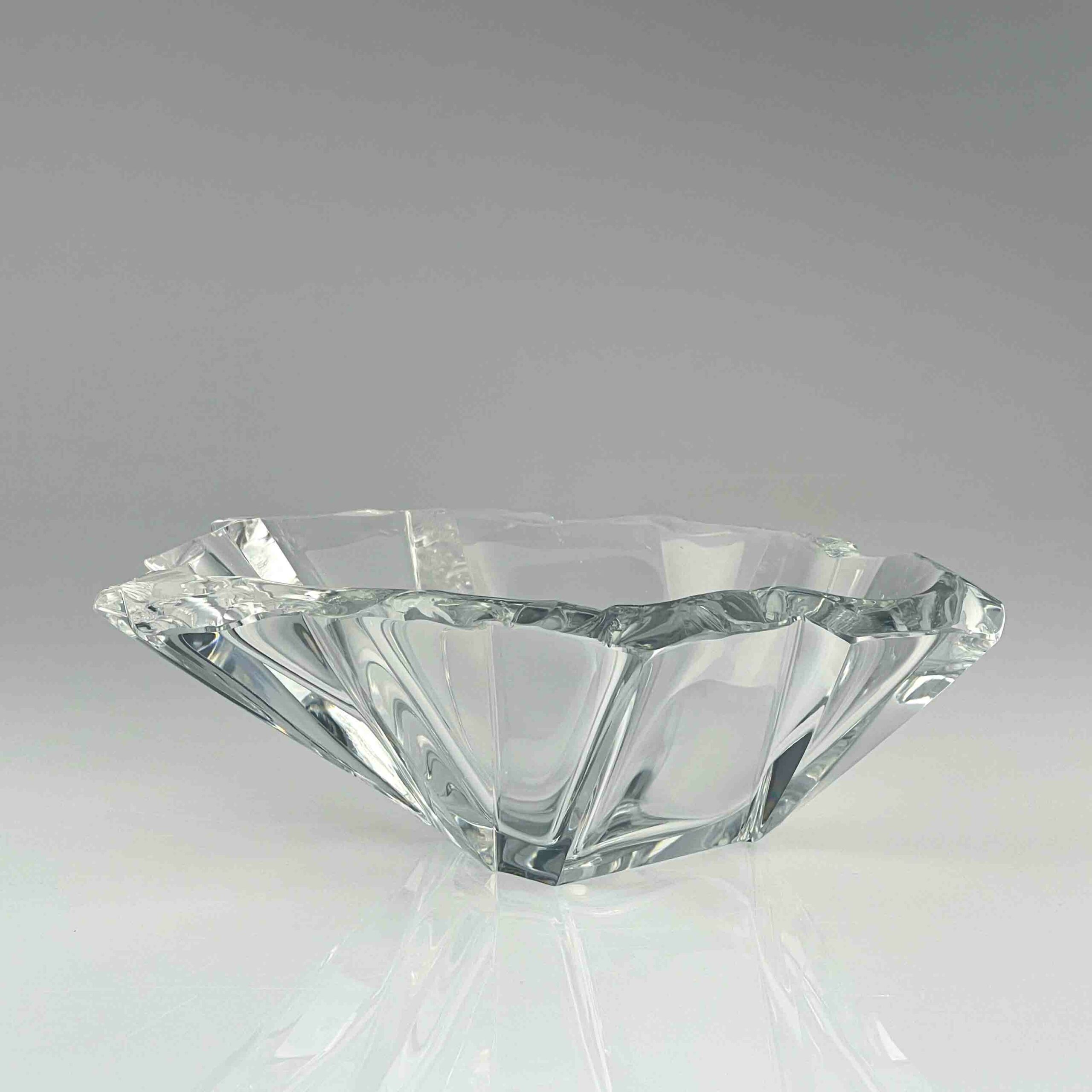 Tapio Wirkkala - Crystal Art-Object "Jaansaro" or "Iceblock", model 3847 - Iittala, Finland circa 1960