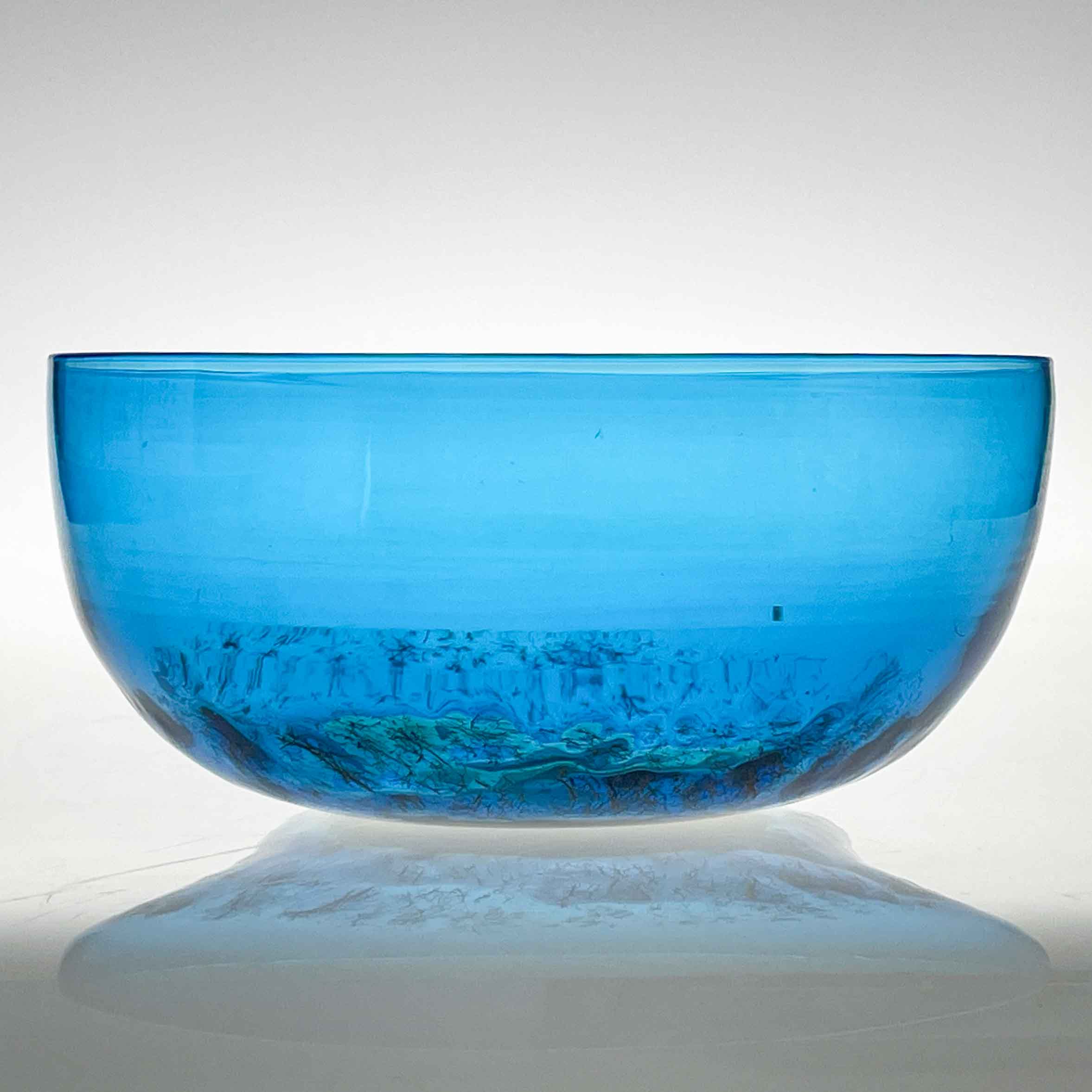 Tapio Wirkkala - Glass art-object / bowl, model 531.1M - Venini, Italy circa 1970