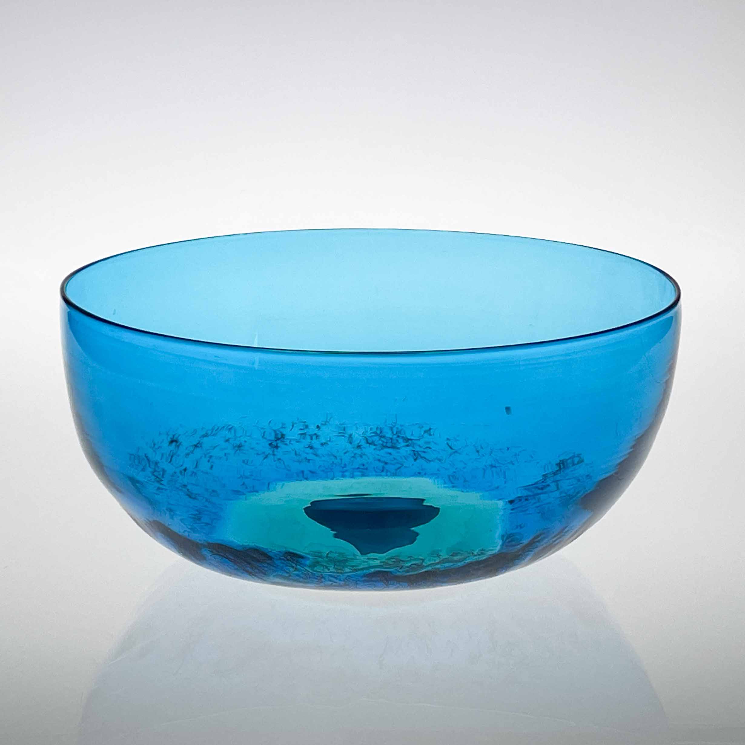 Tapio Wirkkala - Glass art-object / bowl, model 531.1M - Venini, Italy circa 1970