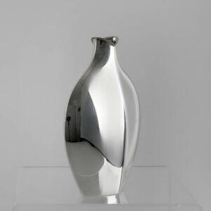 Tapio Wirkkala – A Sterling silver vase, model TW42, Handmade to Order – Kultakeskus, Finland 1957