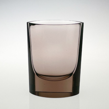 Kaj Franck – A Scandinavian Modern pink art glass object / vase, model N 407 – Nuutajärvi-Notsjö, Finland 1967