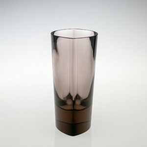 Kaj Franck - A Scandinavian Modern pink art glass object / vase, model N 407 - Nuutajärvi-Notsjö, Finland 1967