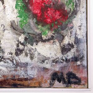 Mogens Balle - "Figures", 1965 - oil on canvas, professionally framed