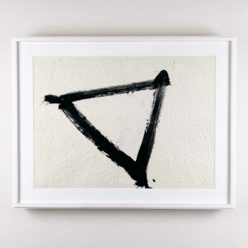 Rune Hagberg – “Composition” – tempera on paper, original frame