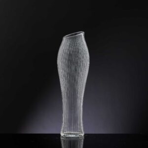 Tapio Wirkkala - A complete set of line cut crystal Art-object "Varsanjalka" or "Foal's Foot", model 3215 - Iittala Finland circa 1955