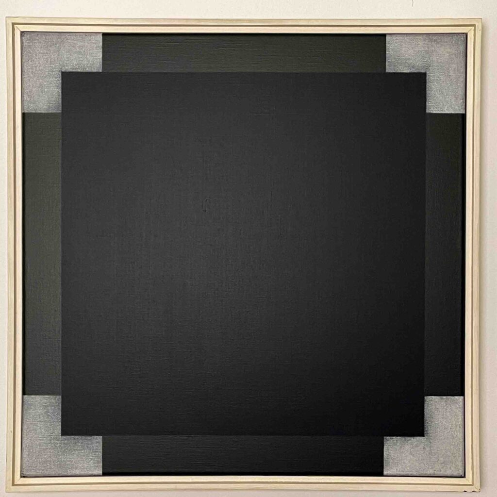 Geert van Fastenhout – “Painting no. 5”, 1988 – oil on linnen, framed