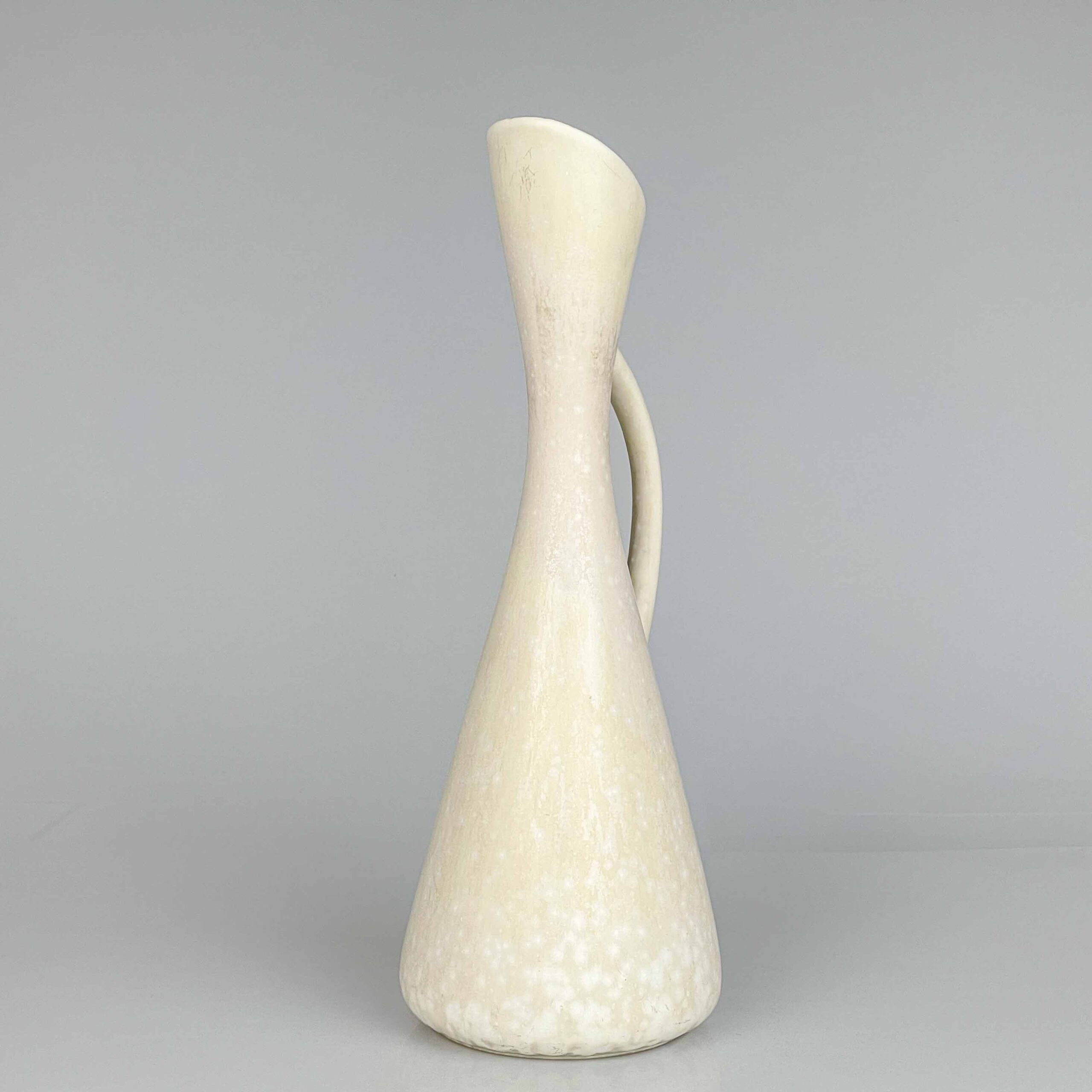 Gunnar Nylund - A glazed stoneware vase / pitcher, model AUD - Rörstrand Sweden, ca. 1955