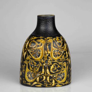 Nils Thorsson - A glazed stoneware "Baca" vase - Aluminia, Denmark ca. 1965