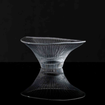 Tapio Wirkkala – Scandinavian Modern crystal Art-object model 3139 – Iittala, Finland 1954