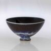 Berndt Friberg - A unique glazed stoneware footed bowl - Gustavsberg Sweden 1974