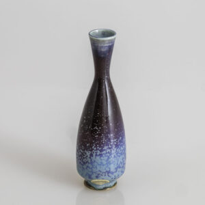 Berndt Friberg - Two miniature glazed stoneware vases - Gustavsberg Sweden 1970's