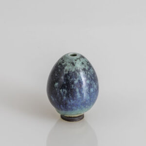 Berndt Friberg - Two miniature glazed stoneware vases - Gustavsberg Sweden 1970's