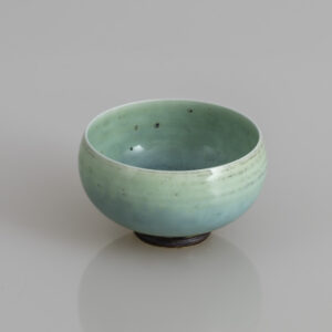 Berndt Friberg - A unique glazed stoneware miniature bowl - Gustavsberg Sweden 1974