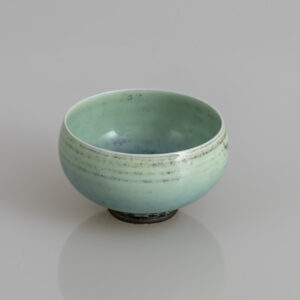 Berndt Friberg - A unique glazed stoneware miniature bowl - Gustavsberg Sweden 1974