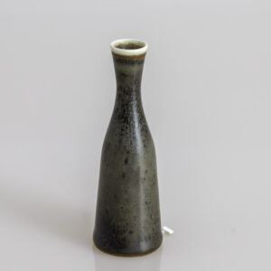 Carl-Harry Stålhane - A unique glazed stoneware miniature vase - Rörstrand Sweden 1958