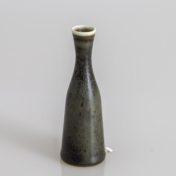 Carl-Harry Stålhane - A unique glazed stoneware miniature vase - Rörstrand Sweden 1958