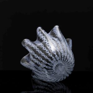Fulvio Bianconi - A glass Art-Object "Fazzoletto" (Handkerchief), Zanfirico technique - Venini, Italy 1950's